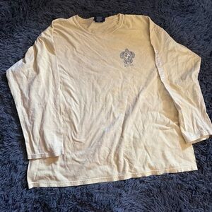 Men's Beige Long Sleeve Tee